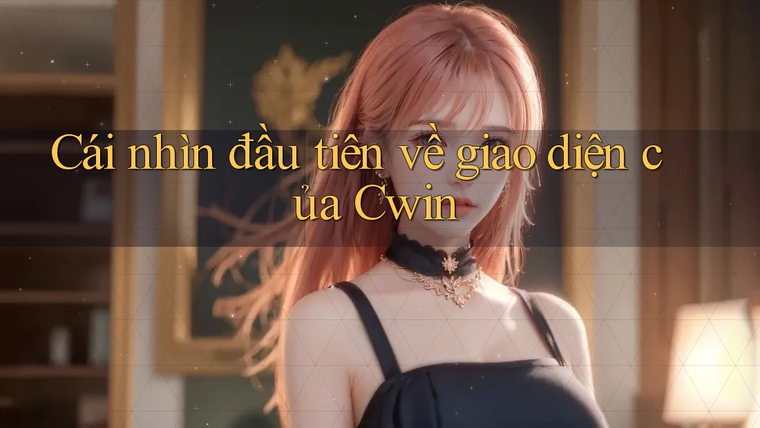 Cái nhìn đầu tiên về giao diện của Cwin