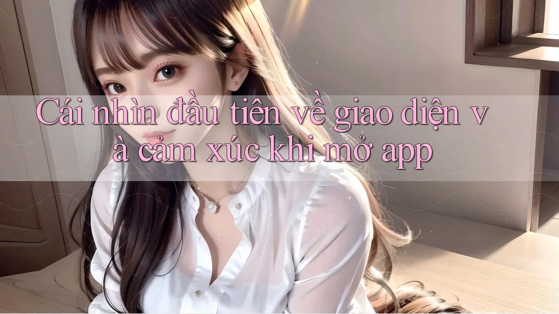 Cái nhìn đầu tiên về giao diện và cảm xúc khi mở app