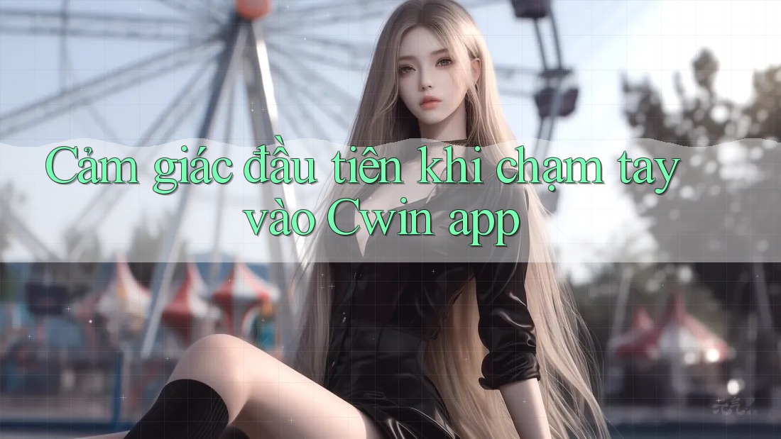 Cảm giác đầu tiên khi chạm tay vào Cwin app