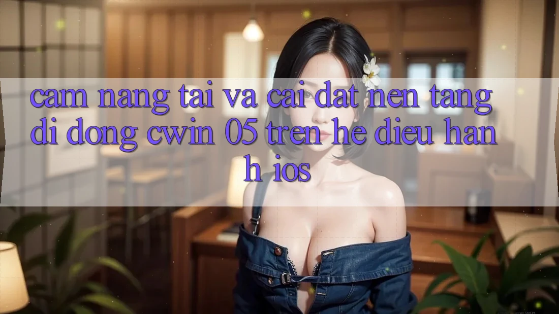 Cẩm nang Tải Và Cài Đặt Nền tảng di động Cwin 05 Trên Hệ Điều Hành iOS
