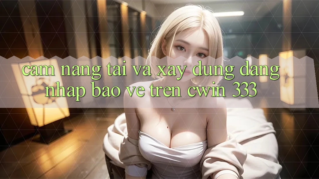 Cẩm nang Tải Và Xây dựng Đăng Nhập Bảo Vệ Trên Cwin 333