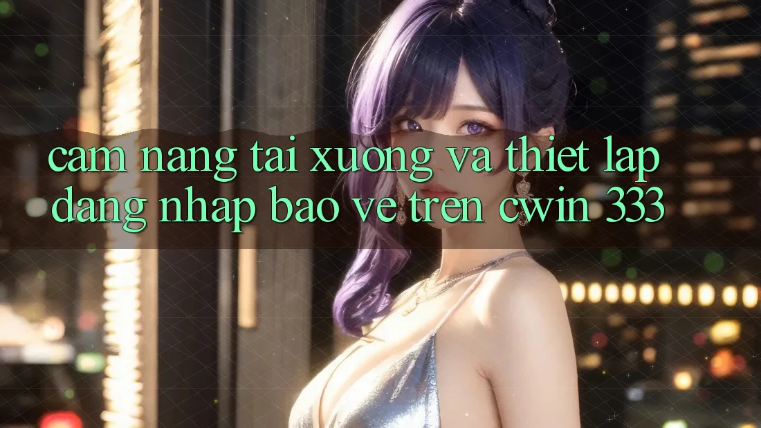 Cẩm nang Tải xuống Và Thiết Lập Đăng Nhập Bảo Vệ Trên Cwin 333