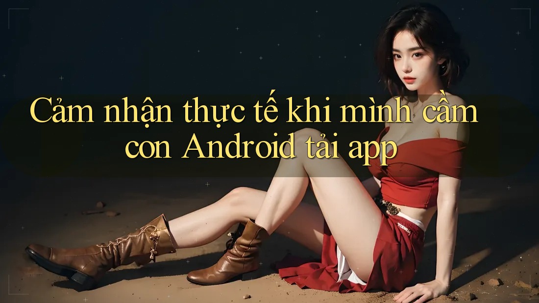 Cảm nhận thực tế khi mình cầm con Android tải app