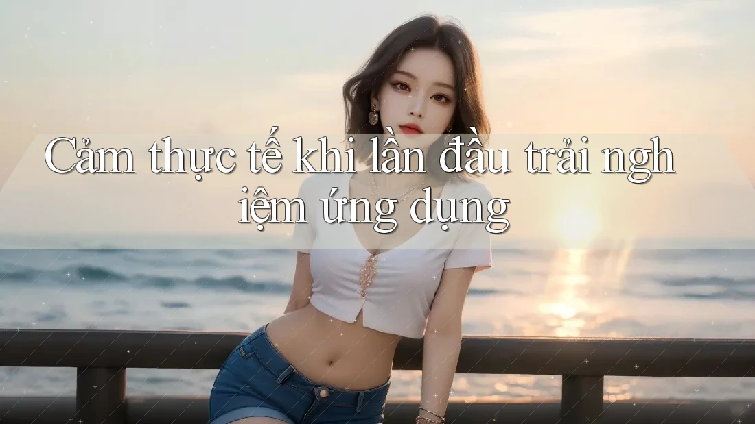 Cảm thực tế khi lần đầu trải nghiệm ứng dụng