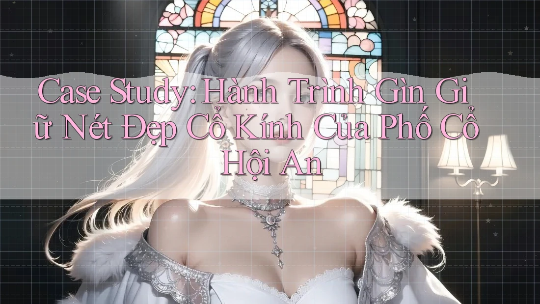 Case Study: Hành Trình Gìn Giữ Nét Đẹp Cổ Kính Của Phố Cổ Hội An
