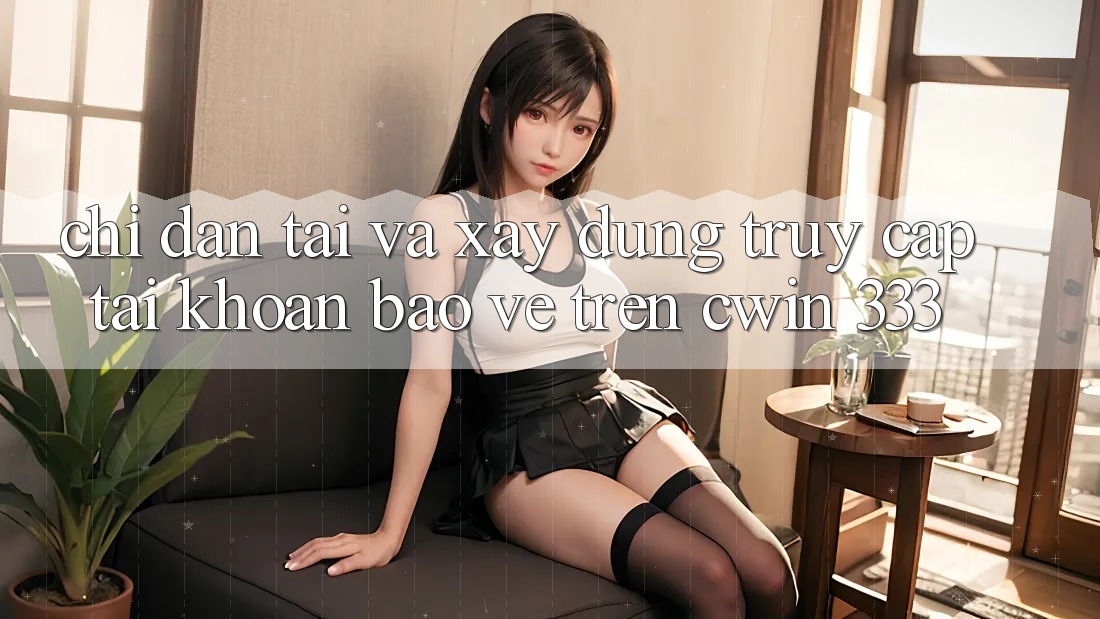 Chỉ dẫn Tải Và Xây dựng Truy cập tài khoản Bảo Vệ Trên Cwin 333