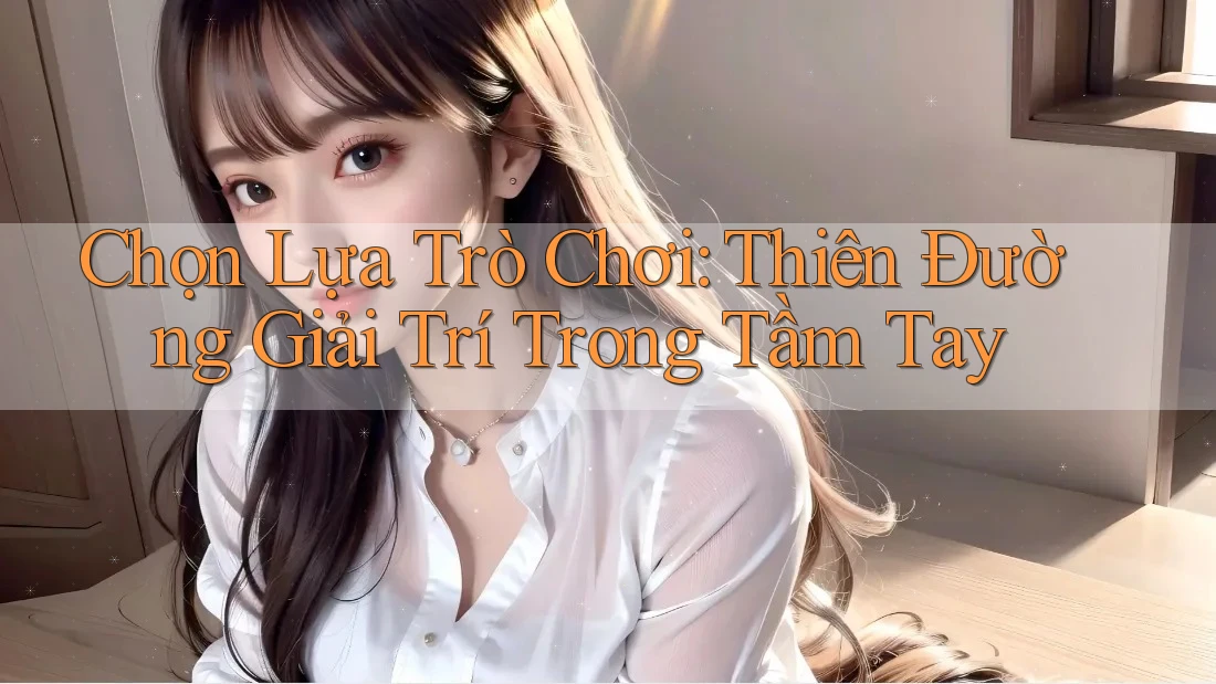 Chọn Lựa Trò Chơi: Thiên Đường Giải Trí Trong Tầm Tay