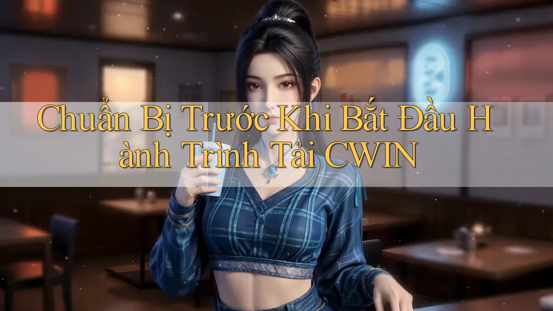 Chuẩn Bị Trước Khi Bắt Đầu Hành Trình Tải CWIN