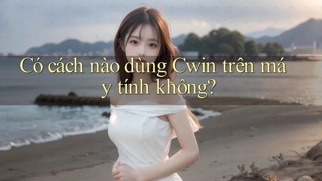Có cách nào dùng Cwin trên máy tính không?
