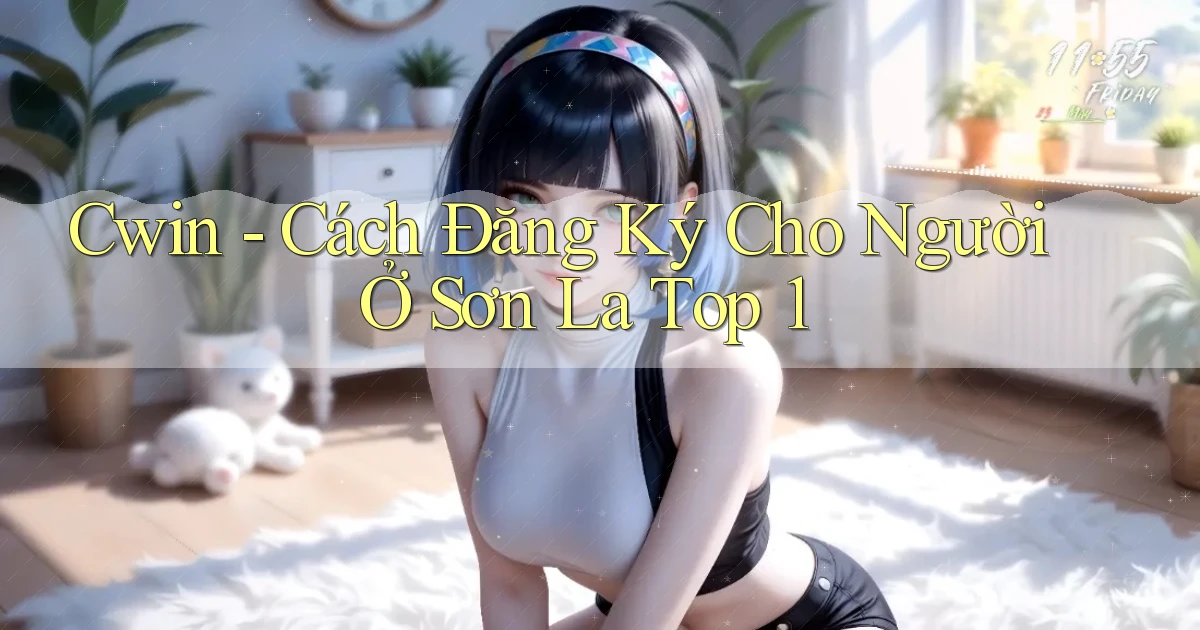 cwin cách đăng ký cho người ở Sơn La top 1