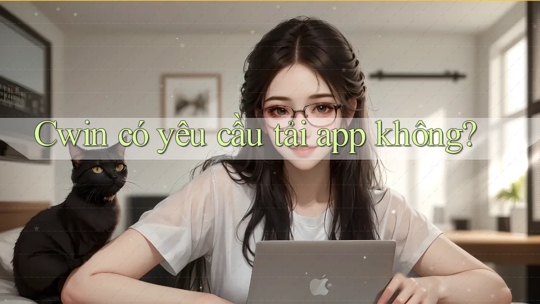 Cwin có yêu cầu tải app không?