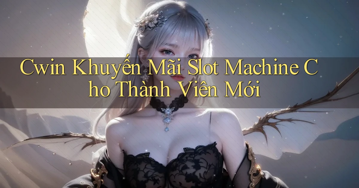 cwin  khuyến mãi slot machine cho thành viên mới