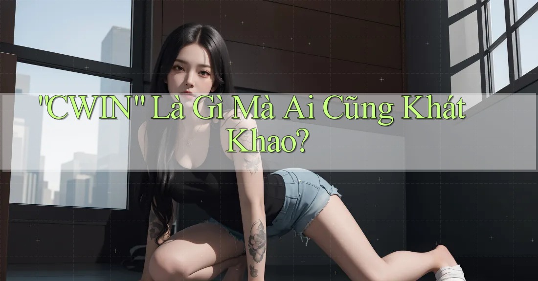 “CWIN” Là Gì Mà Ai Cũng Khát Khao?