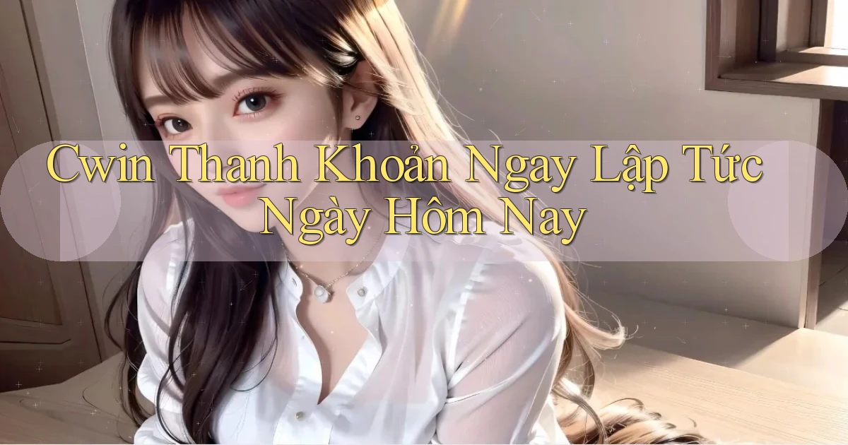 cwin thanh khoản ngay lập tức ngày hôm nay