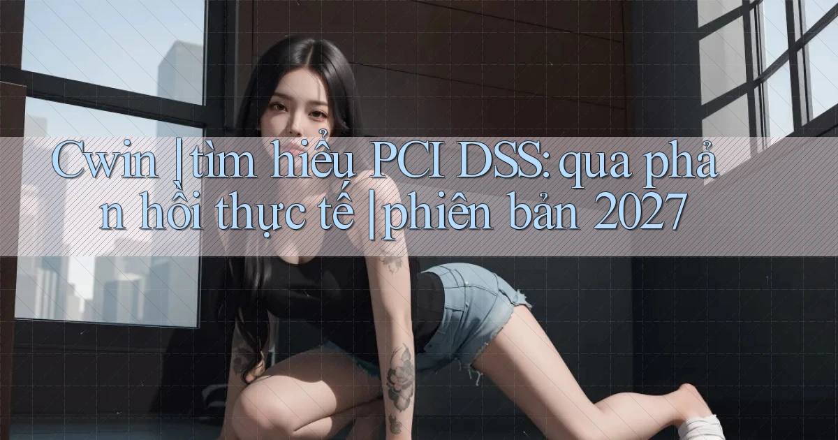 Cwin tìm hiểu PCI DSS qua phản hồi thực tế phiên bản 2027
