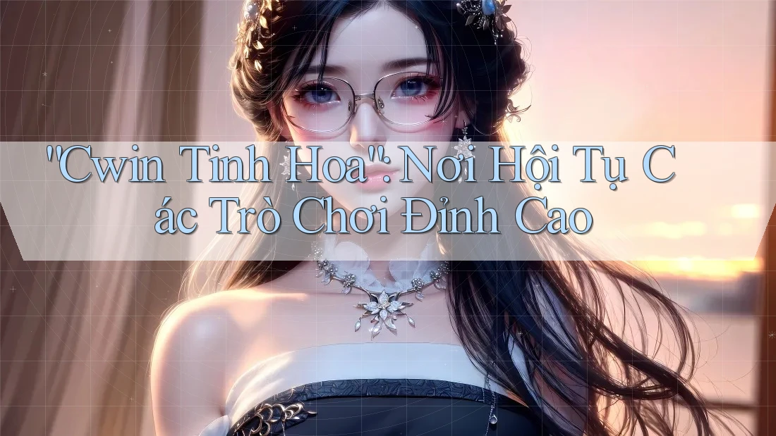 “Cwin Tinh Hoa”: Nơi Hội Tụ Các Trò Chơi Đỉnh Cao