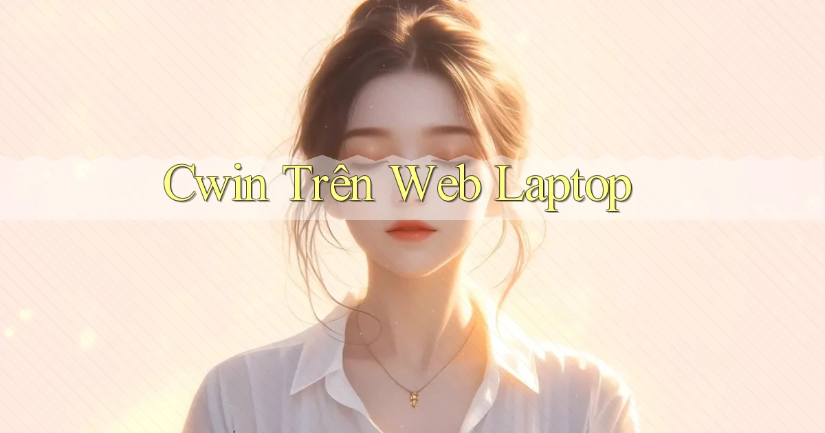 cwin trên web laptop