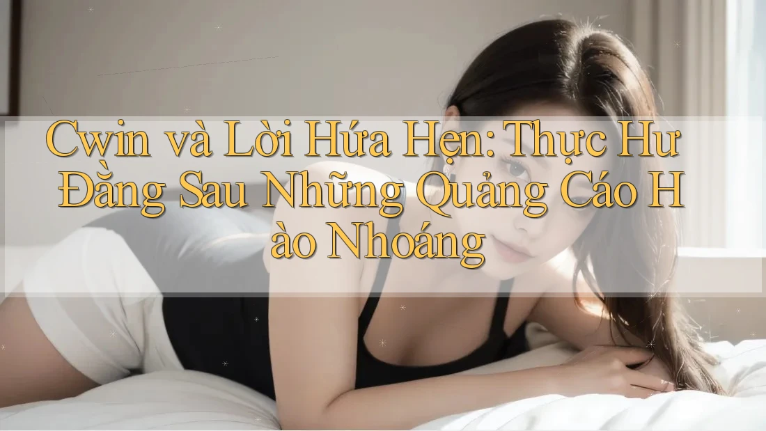 Cwin và Lời Hứa Hẹn: Thực Hư Đằng Sau Những Quảng Cáo Hào Nhoáng