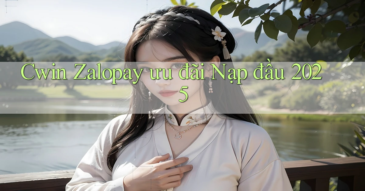 cwin zalopay ưu đãi nạp đầu 2025