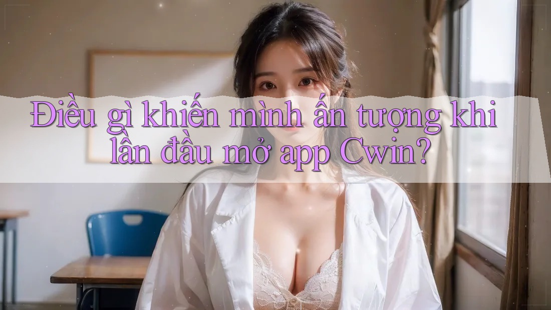 Điều gì khiến mình ấn tượng khi lần đầu mở app Cwin? Điều gì khiến mình ấn tượng khi lần đầu mở app Cwin?