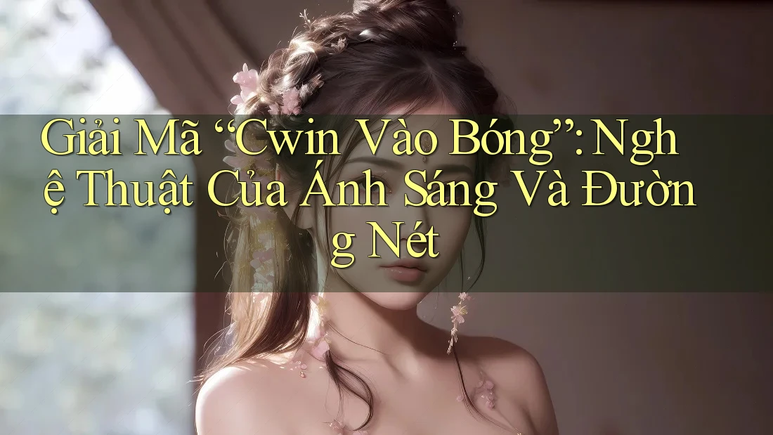Giải Mã “Cwin Vào Bóng”: Nghệ Thuật Của Ánh Sáng Và Đường Nét