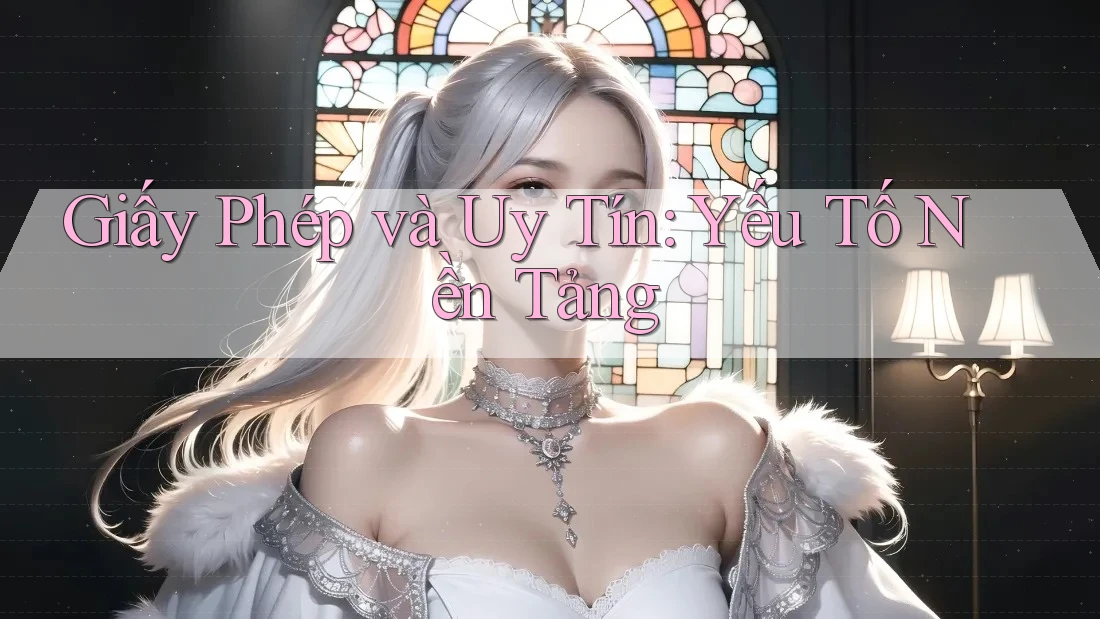 Giấy Phép và Uy Tín: Yếu Tố Nền Tảng