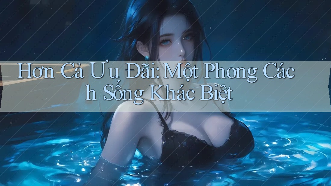 Hơn Cả Ưu Đãi: Một Phong Cách Sống Khác Biệt