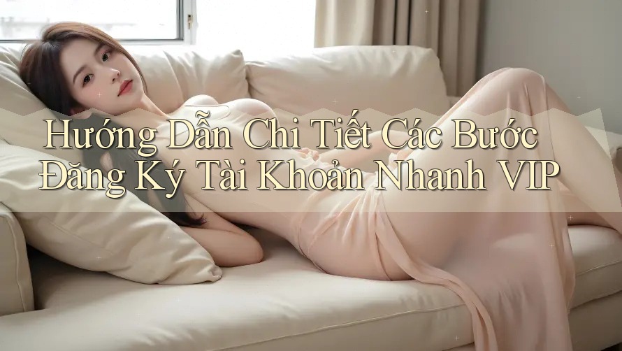 Hướng Dẫn Chi Tiết Các Bước Đăng Ký Tài Khoản Nhanh VIP