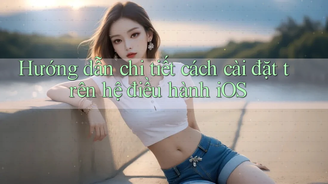 Hướng dẫn chi tiết cách cài đặt trên hệ điều hành iOS