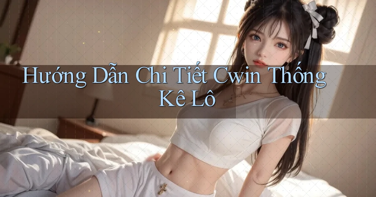 hướng dẫn chi tiết cwin thống kê lô