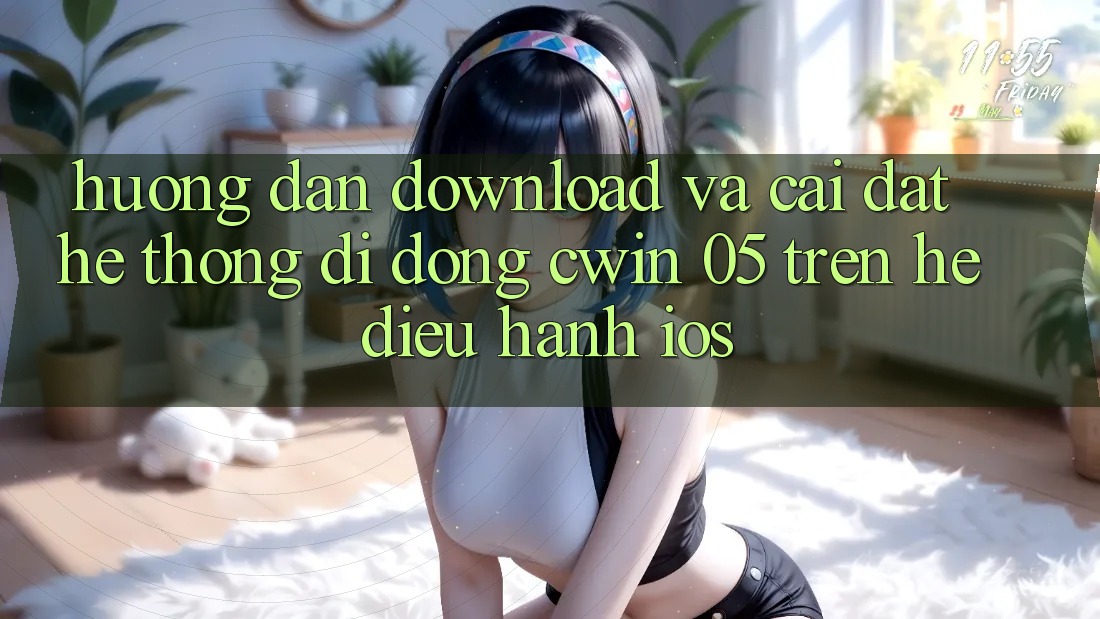 Hướng Dẫn Download Và Cài Đặt Hệ thống di động Cwin 05 Trên Hệ Điều Hành iOS