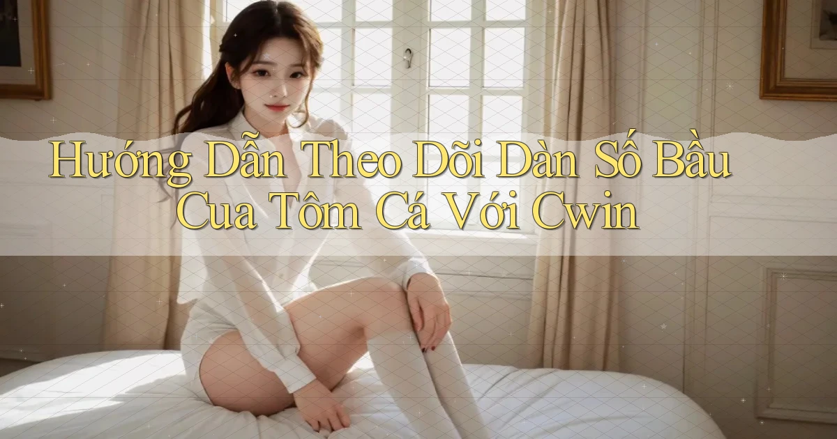 hướng dẫn theo dõi dàn số bầu cua tôm cá với cwin