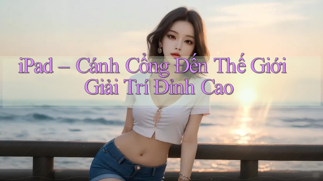 iPad – Cánh Cổng Đến Thế Giới Giải Trí Đỉnh Cao