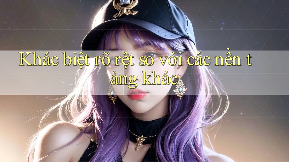 Khác biệt rõ rệt so với các nền tảng khác