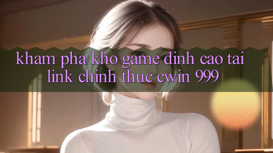 Khám phá kho game đỉnh cao tại link chính thức Cwin 999