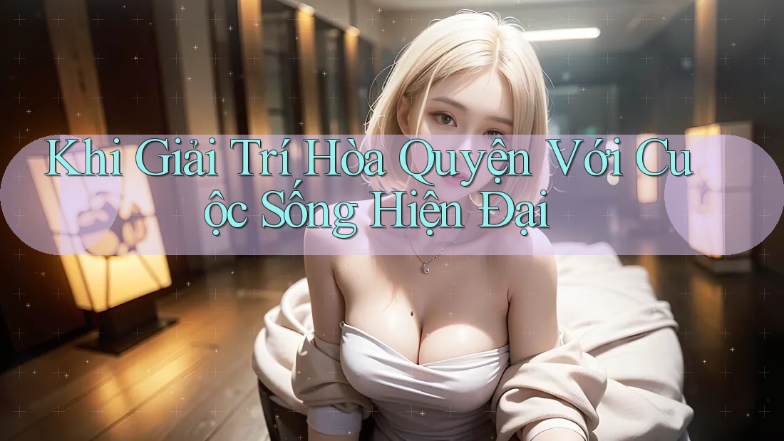 Khi Giải Trí Hòa Quyện Với Cuộc Sống Hiện Đại