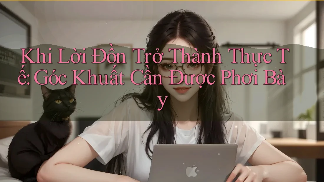 Khi Lời Đồn Trở Thành Thực Tế: Góc Khuất Cần Được Phơi Bày