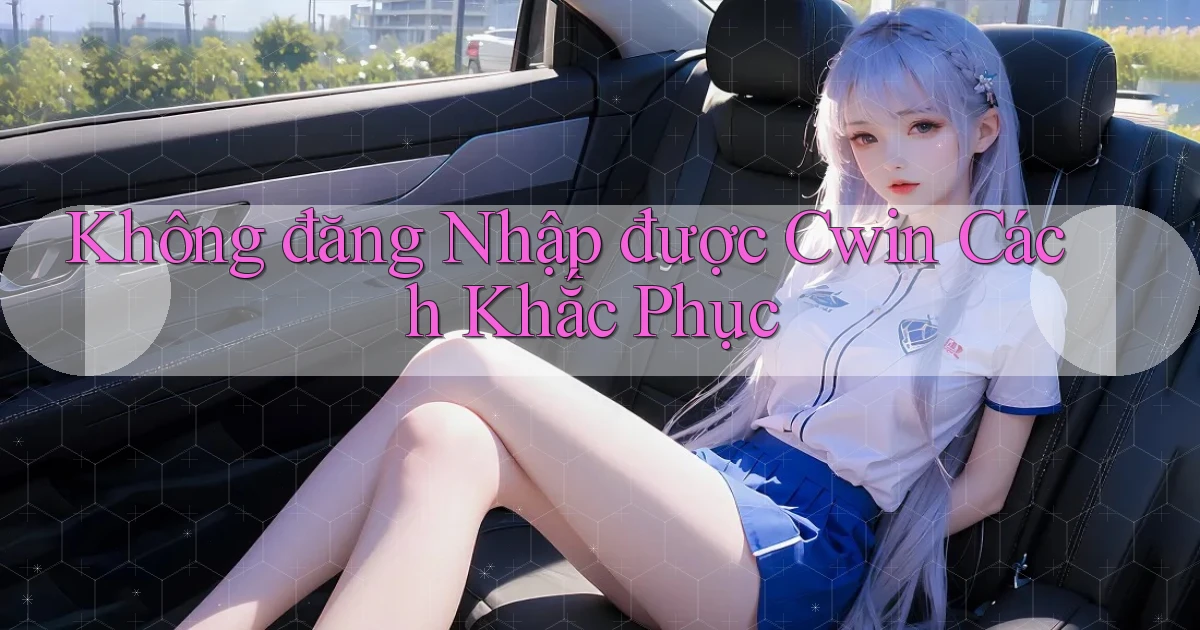 không đăng nhập được cwin cách khắc phục