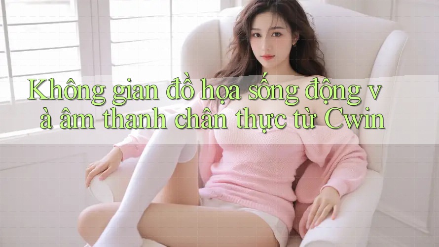 Không gian đồ họa sống động và âm thanh chân thực từ Cwin