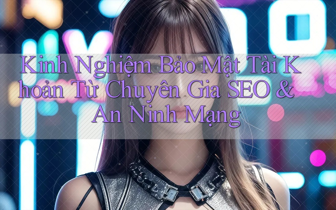 Kinh Nghiệm Bảo Mật Tài Khoản Từ Chuyên Gia SEO & An Ninh Mạng