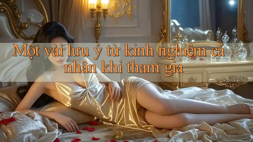 Một vài lưu ý từ kinh nghiệm cá nhân khi tham gia