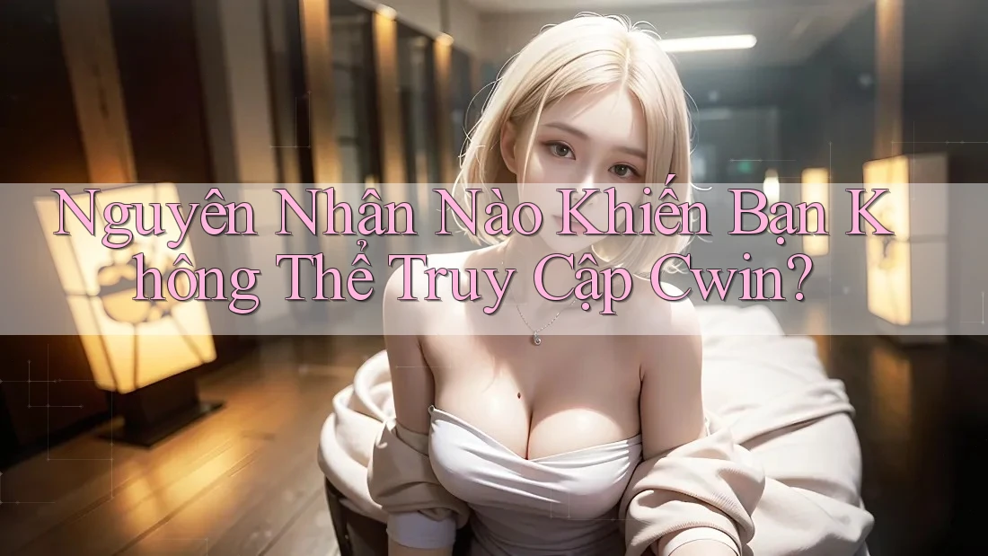 Nguyên Nhân Nào Khiến Bạn Không Thể Truy Cập Cwin?