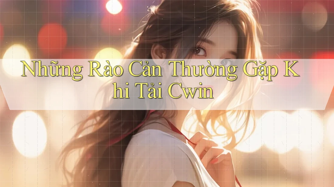 Những Rào Cản Thường Gặp Khi Tải Cwin