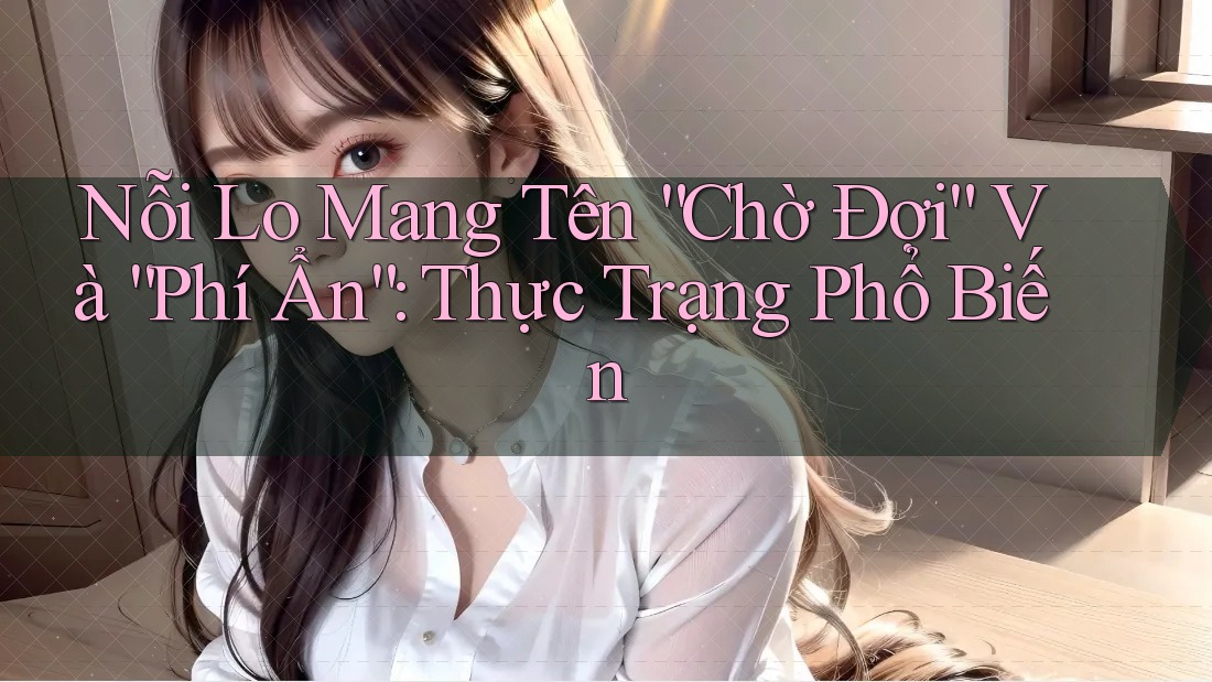 Nỗi Lo Mang Tên “Chờ Đợi” Và “Phí Ẩn”: Thực Trạng Phổ Biến