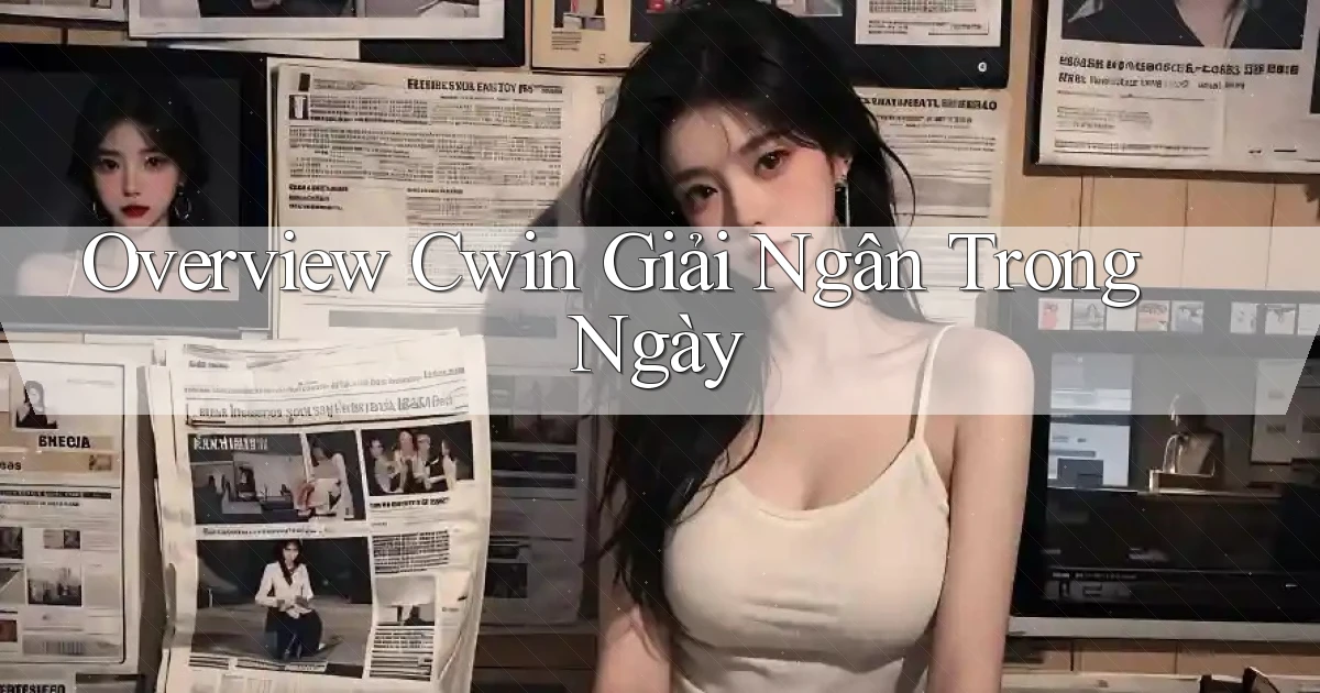 overview cwin giải ngân trong ngày