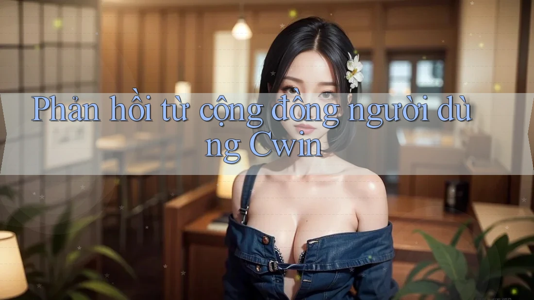 Phản hồi từ cộng đồng người dùng Cwin