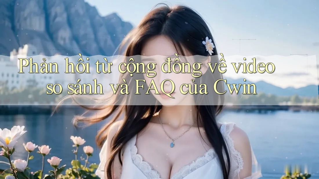 Phản hồi từ cộng đồng về video so sánh và FAQ của Cwin Phản hồi từ cộng đồng về video so sánh và FAQ của Cwin