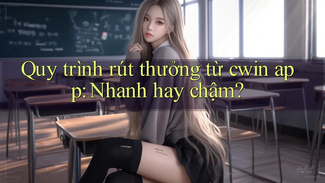 Quy trình rút thưởng từ cwin app: Nhanh hay chậm?