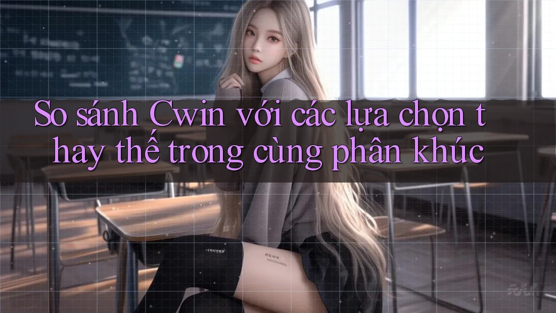 So sánh Cwin với các lựa chọn thay thế trong cùng phân khúc So sánh Cwin với các lựa chọn thay thế trong cùng phân khúc