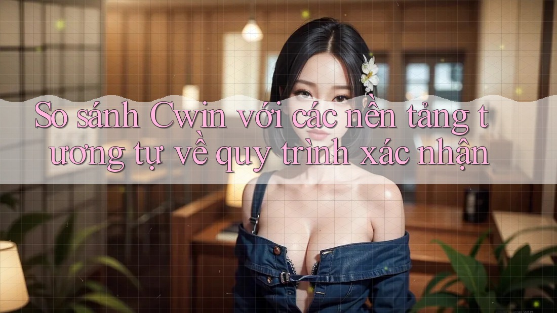 So sánh Cwin với các nền tảng tương tự về quy trình xác nhận
